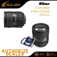 Nikon  AF-S DX NIKKOR 16-85mm f/3.5-5.6G ED VR Lens (Nikon Malaysia Warranty)