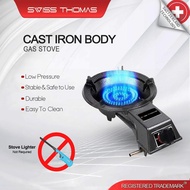 Swiss Thomas LPG Cast Iron Gas Stove / Dapur Gas Besi Tuang Tahan Lasak Sesuai Untuk Outdoor & Kitch