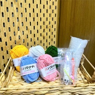 Basic crochet set | DIY Set for beginners crochet kit crochet yarn diy kit