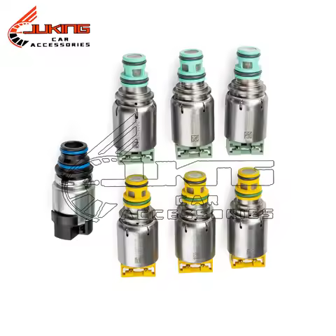 Brand New 6T40 6T45 6T30 Solenoid Valve 7 Kit 6T30E 6T40E 6T45E 6T50E For Chevrolet Buick Automatic 