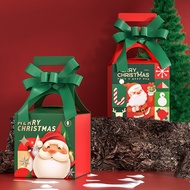 [ABD] Christmas Eve Gift Box with Ribbon Christmas Gift Box Candy Box Apple Box Gift Paper Box Christmas Gift Packaging