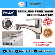 [READY STOCKS] FALLA Stainless Steel wash Basin pillar Tap (FL-S7755) Bathroom & kitchen basin sink 