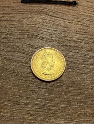 1963年香港女皇港幣5仙