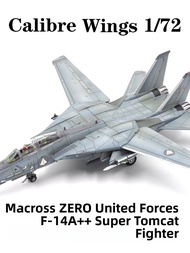 Macross ZERO F-14A++ Super Tomcat Fighter Model 1/72 Scale Metal