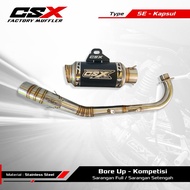 Exhaust csx factory muffler pnp Sleep Engine type silincer KAPUL