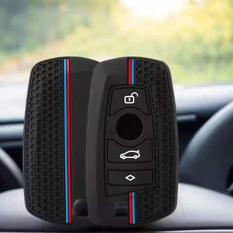 New Silicone Car Key Accessories Cover For BMW 1 2 3 4 5 6 7 Series X1 X3 X4 X5 X6 F36 F25 F26 F30 F