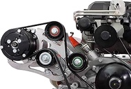 ICT Billet LSA Supercharger High Mount A/C Sanden 508 709 Compressor Bracket Kit CTS-V ZL1 6-Rib Hea