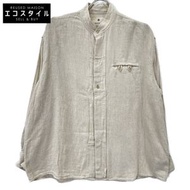 Snow Peak象牙色亞麻棉襯衫，S碼