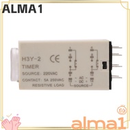 ALMA Time Relay, AC 220V 10s Delay Timer Relay, Delay Control 8Pin H3Y-2 H3Y-2 Timer Relay Automatio