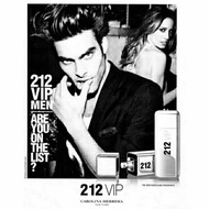 212 VIP MEN PERFUME (EDT) 100ML