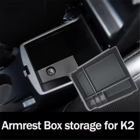 Car Accessories Central Armrest box Storage Tray For KIA K2 Rio K3 K4 Cachet K5 KX3 Sporage QL KX5 K