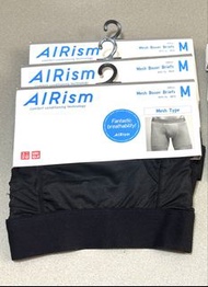 UNIQLO AIRism 透氣網眼男裝平腳褲 M碼