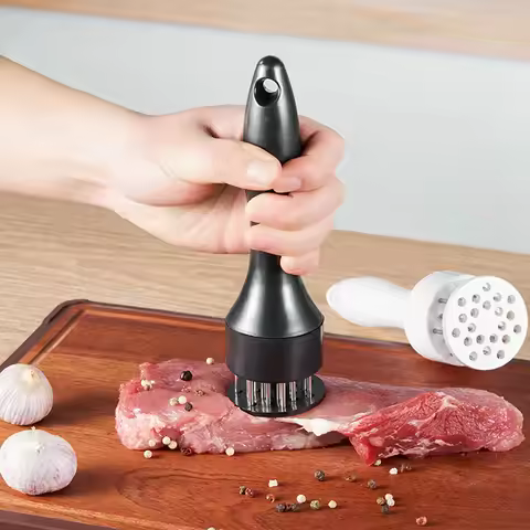 21 Needle Meat Tenderizer Tool for Chicken Legs Wings Steak BBQ Kitchen Cooking Pounding Hammer