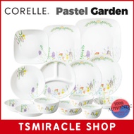 CORELLE Pastel Garden Dinnerware Collection Round Plate Dish Bowl Pasta Plate Tableware