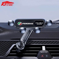 Perodua Car Air Outlets Mobile Car Phone Holder car air conditioning vents 360 ° Rotation Gravity Stand Bracketed For Viva Bezza Axia Ativa Aruz Alza Myvi Kancil Accessories