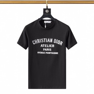 DIOR1970 New Thin Casual Loose Round Neck T-Shirt Men