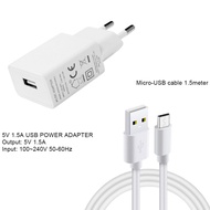 USB Power Adapter 5V 1.5A + Micro-USB Cable 1.5 meter for SriHome CCTV