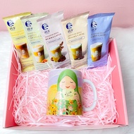 Set Hadiah Mug | Hadiah Hari Guru | Custome Name | Set Mug dengan Zus Coffee