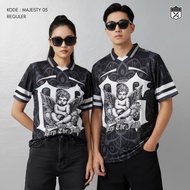 [XR Apparel] Jersey Number 05 Majesty | Slim fit fit body Jersey | Gym Outfit | XR Apparel Collared 