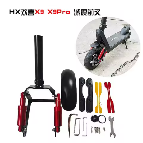 HX X9 X9PRO Electric Scooter Front Shock Absorber Fork Suspension Kit