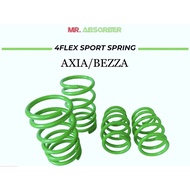 4FLEX SPORT SPRING PERODUA AXIA/BEZZA