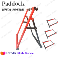 Paddock Sepeda Gunung Statis Semi Trainer MTB bisa dinaiki/digowes