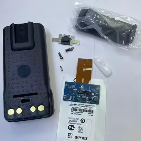 for DIY Assemble battery case box with board for Motorola DGP8550 GP328D+ DP4400 XPR7550e DP4801e P8