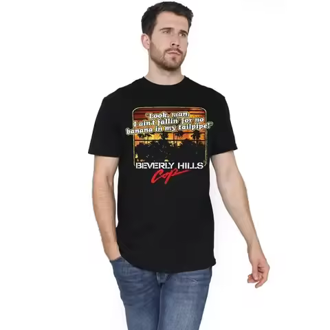 Beverly Hills Cop Banana In My Tailpipe T Shirt S 2Xl Black