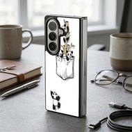 Case Casing Samsung Z Fold 7 6 5 4 3 Little Bamboo Pandas HS0373