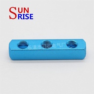 Multi-Pipe Air Exhaust Quick Connector Multi-Breathable Pipe Connector Water Pipe Air Dispenser 2-Po