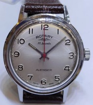 九成新古董手上鏈 ROTARY 錶