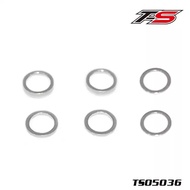 Aden RC TEAMSAXO Gasket 6.4 * 8.4 * 0.5/1.0/2.0 Each Two Pieces TS05036