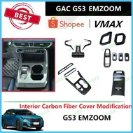 GAC GS3 EMZOOM 2023 Interior Carbon Fiber Cover Modification For GAC GS3 EMZOOM 2023 VMAXX
