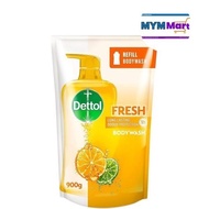 Dettol Body Wash Refill Fresh Yuzu Citrus 850g