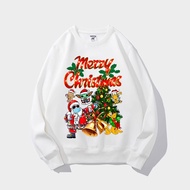 Christmas Long Sleeve Round Neck Sweater Unisex Cotton 1 M-3XL Y03