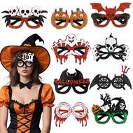 Halloween Pumpkin Glasses Decoration Photo Props Children's Ghost Festival Party Dress Up Horror Bat