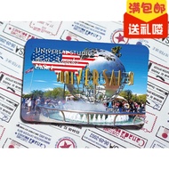 [Ball Studio] United States tourist souvenirs magnetic refrigerator Los Angeles Universal Studios