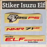 Isuzu Elf NMR 71 HD Sticker/nmr71hd tiger elf sticker/ elfnmr sticker tiger elf sticker/ Elf NMR 71 