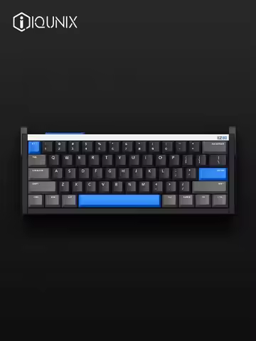 IQUNIX EZ60 Magnetic Jade Switch pro customized Mechanical Keyboard Gaming Office 8k RGB Light CNC A