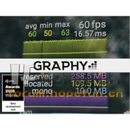 Graphy-Ultimate FPS Counter-Stats Monitor DebugerV2.1.3u2019