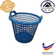 Big Round Laundry Basket Plastic Basket Round Basket with Handle Extra Big  Large Capacity Clothes L