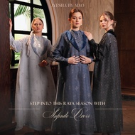 AYESHA - Infinite Dress Raya Collection Serires Gamis Premium Motif