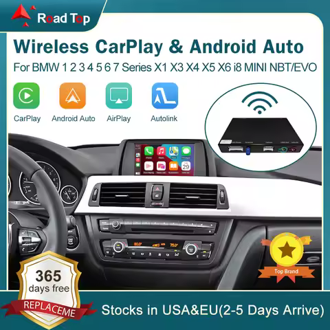 Wireless CarPlay for BMW NBT,EVO System 1 2 3 4 5 6 7 Series X1 X3 X4 X5 X6 MINI F56 F15 F16 F25 F26