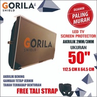 LAYAR 50" inch-Acrylic LED TV Screen Protector - Screen guard - Tempered glass - TENDING