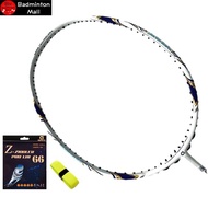 Apacs Tantrum 500 III White Matt【Install with String】+Foc Grip Original Badminton Racket (1pcs)