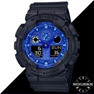 [WatchClubOnline] GA-100BP-1A Casio G-Shock Paisley Blue Men Casual Sports Watches GA100BP GA100 GA-100 GA-100BP