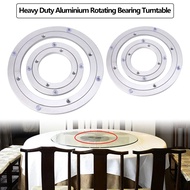 【New and Improved】 Turntable Plate Table Smooth Swivel Plate Rotating Table Aluminium Alloy Rotating Bearing Turntable
