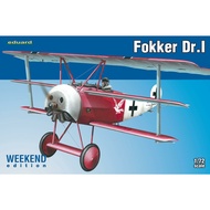 Eduard 7438 Fokker Dr I 'Weekend Edition' 1/72 Scale Plastic Model Kit