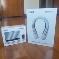Samsung ITFIT Neck Cooler and Wireless Charger