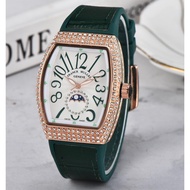 Franck MULLER FRANCK MULLER Automatic Mechanical Movement Men Women Same Style Swiss Watch Silver Dial